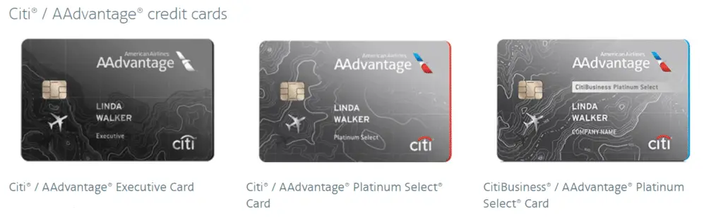 American Airlines Co-Branded Credit Cards